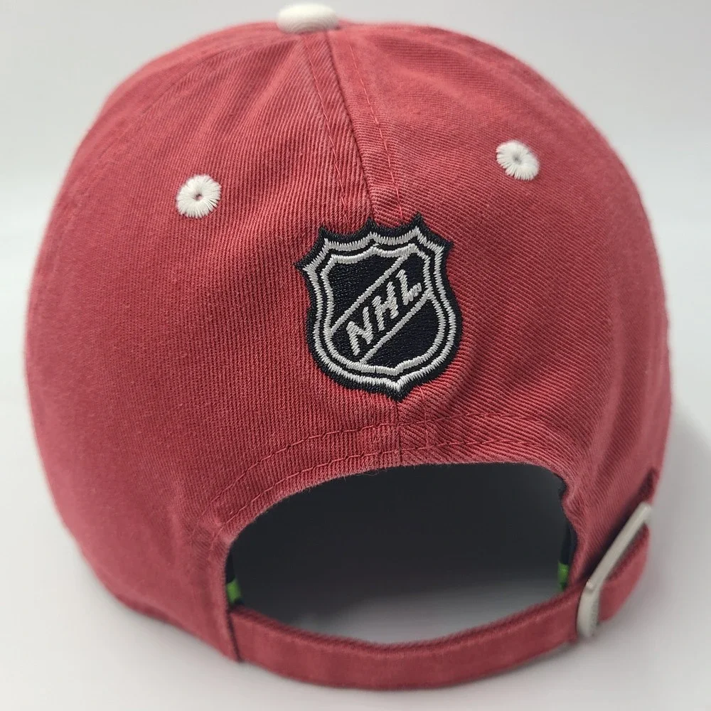 Arizona Coyotes Hat Strapback Reebok Red‎ White NHL Hockey Logo Center Ice Men